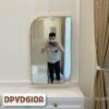 Gương trang điểm khung mạ PDV - DPVD610A
