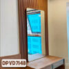 Gương bàn trang điểm khung mạ vàng DPVD714B