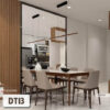 Gương Bỉ Dán Tường Phòng Bếp DT13