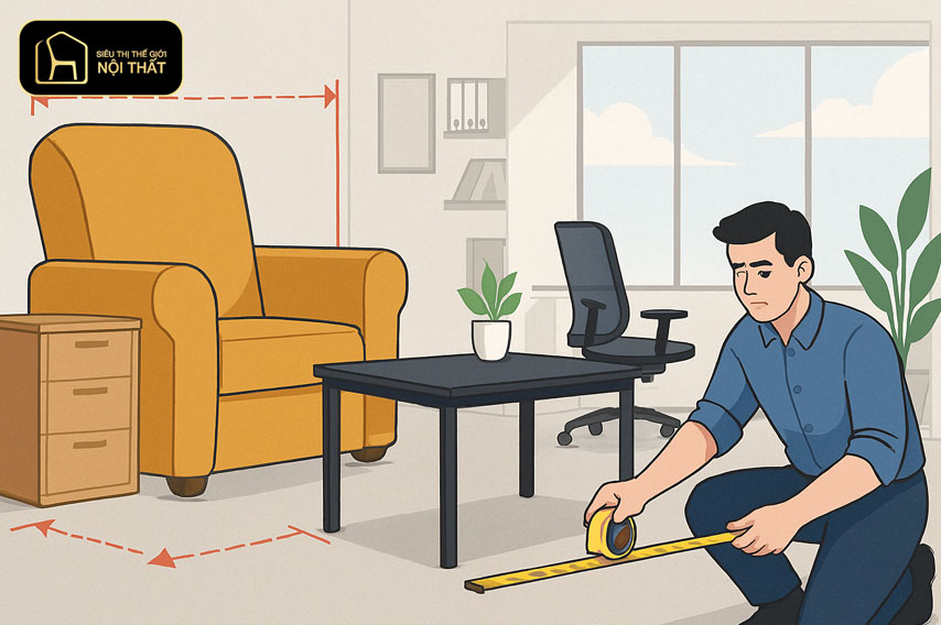 Cân nhắc không gian văn phòng khi chọn nội thất