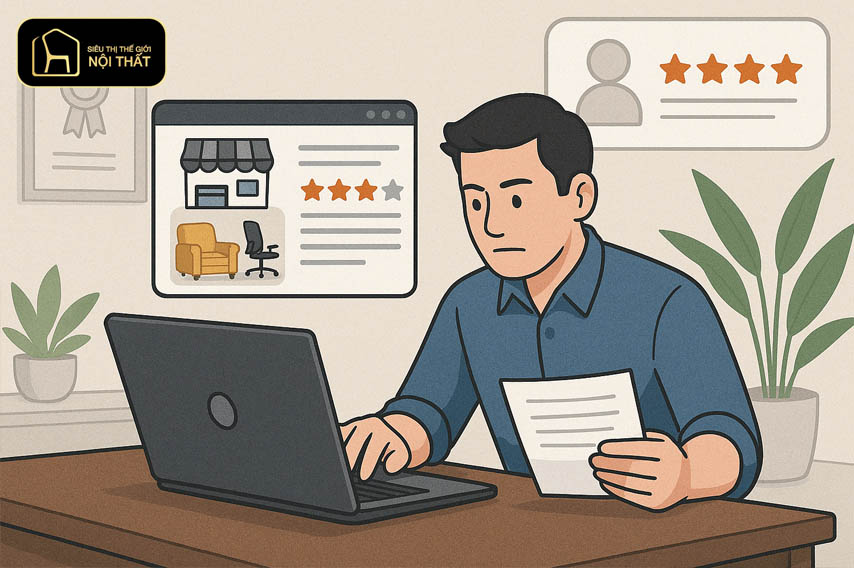 Tìm hiểu kỹ về uy tín cửa hàng cũng như chất lượng, chính sách hậu mãi