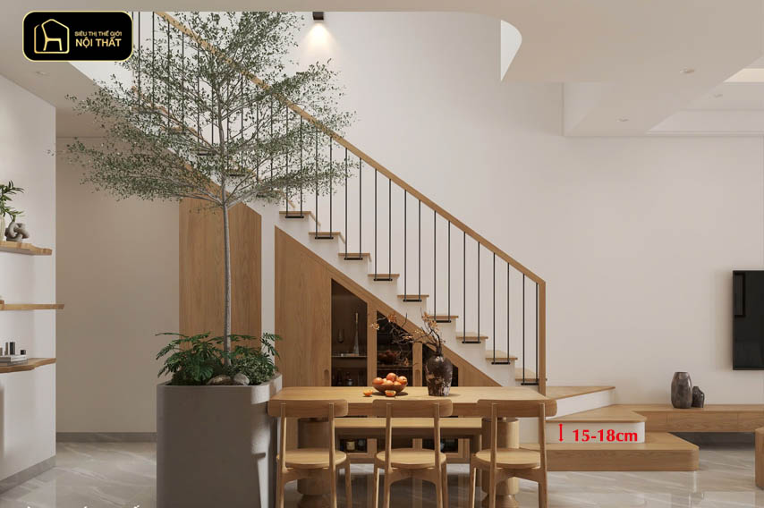 Số bậc cầu thang phong thủy