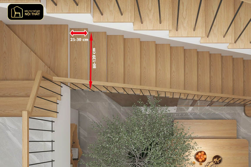 Số bậc cầu thang phong thủy