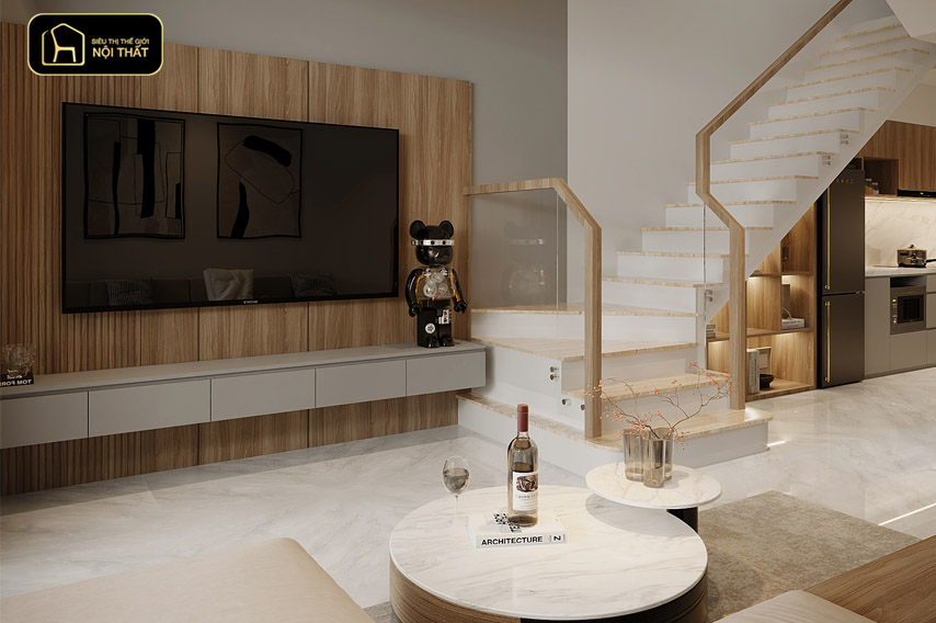 Số bậc cầu thang phong thủy