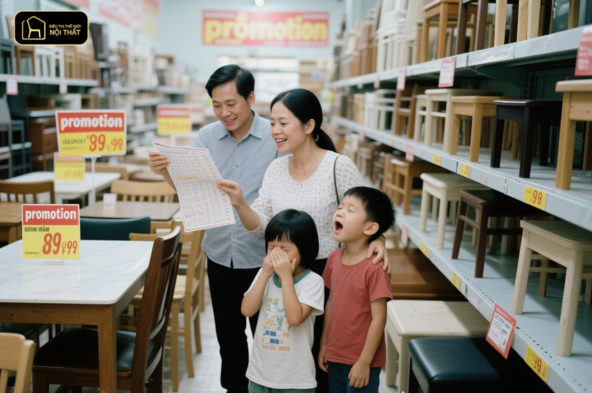 Formaldehyde trong ngành nội thất 