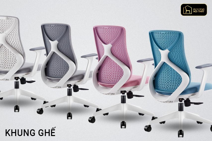 khung ghế văn phòng