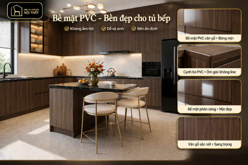 Xu hướng thiết kế tủ bếp 2026: Giải pháp tối ưu cho không gian bếp hiện đại