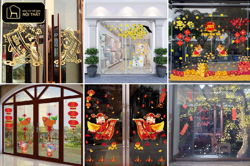 Cách trang trí phòng ngày Tết - Cửa ra vào là vị trí đầu tiên đón khí tốt vào nhà, vì vậy cần được chăm chút kỹ lưỡng.