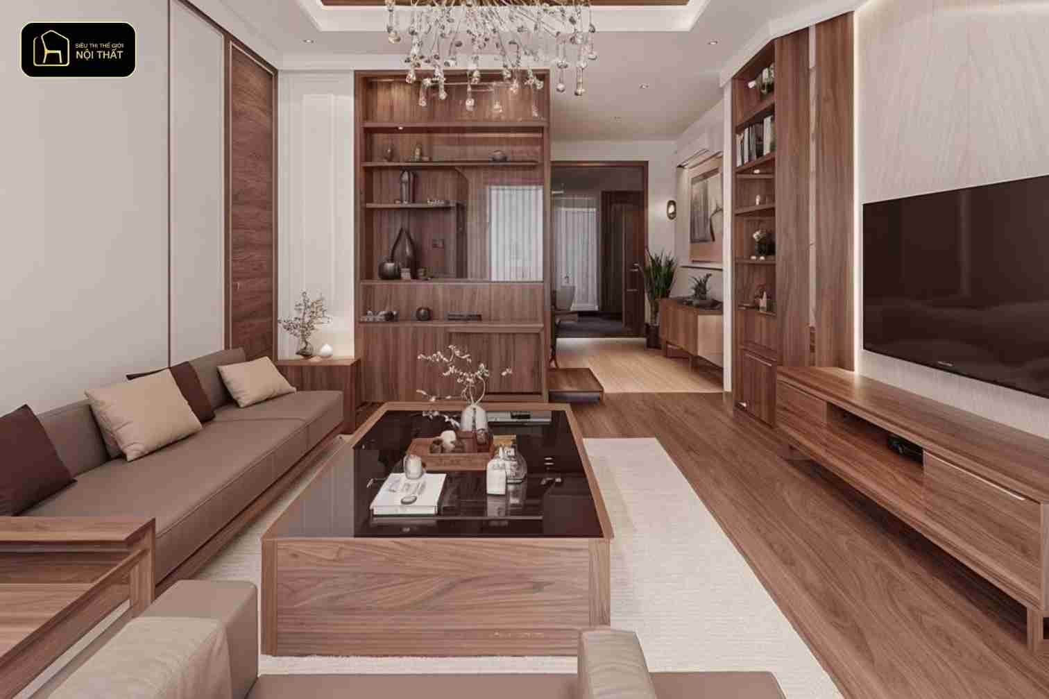 Nội thất óc chó - Cần lưu ý để tránh mất tiền oan cho các loại gỗ nhuộm màu hoặc phủ film giả vân