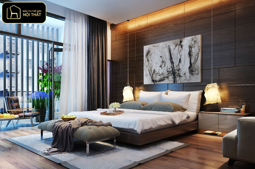 So sánh nội thất cao cấp và nội thất giá rẻ - Phòng ngủ ưu tiên giường chắc + nệm tốt, và tủ áo chọn phụ kiện cao cấp để đóng mở êm mượt lâu dài.
