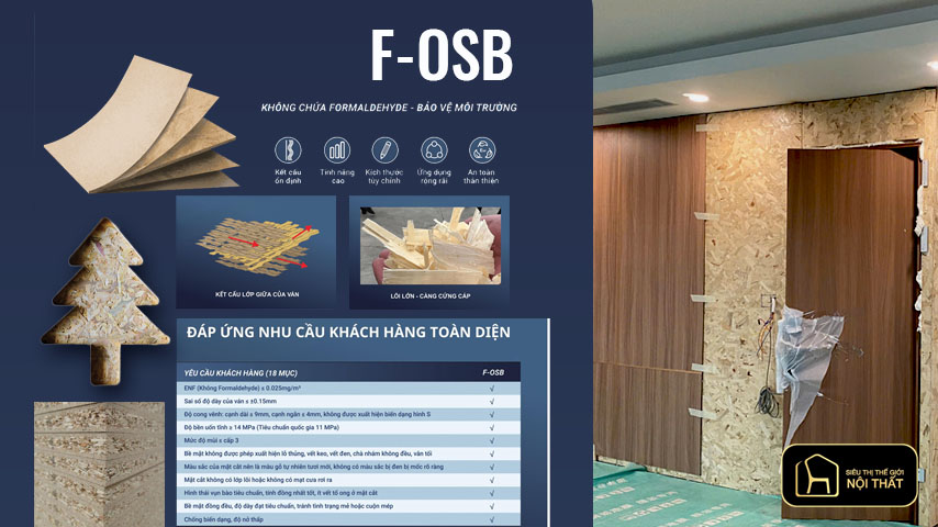 Đừng so giá nội thất nếu bạn chưa hiểu rõ cốt ván, keo và khí thải bên trong 7 F-OSB