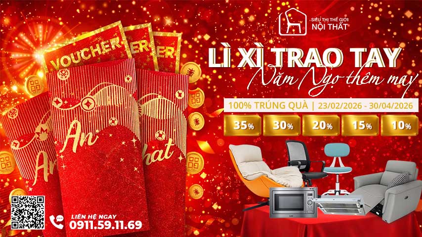 Lì xì trao tay - Năm Ngọ thêm may