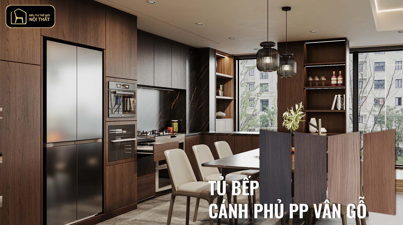 Nên làm tủ bếp bằng chất liệu gì?