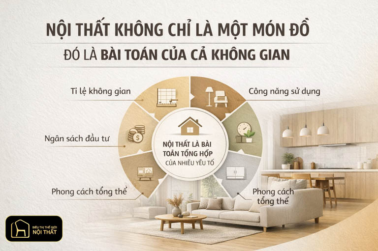 5 sai lầm khi chọn nội thất