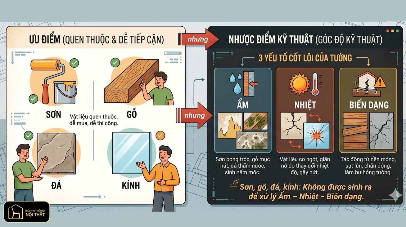 4 vật liệu ốp tường đang được chủ đầu tư săn đón năm 2026 7 4 vật liệu ốp tường đang được chủ đầu tư săn đón năm 2026