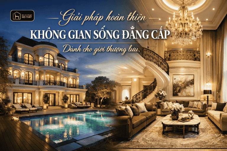 Thi công nội thất biệt thự