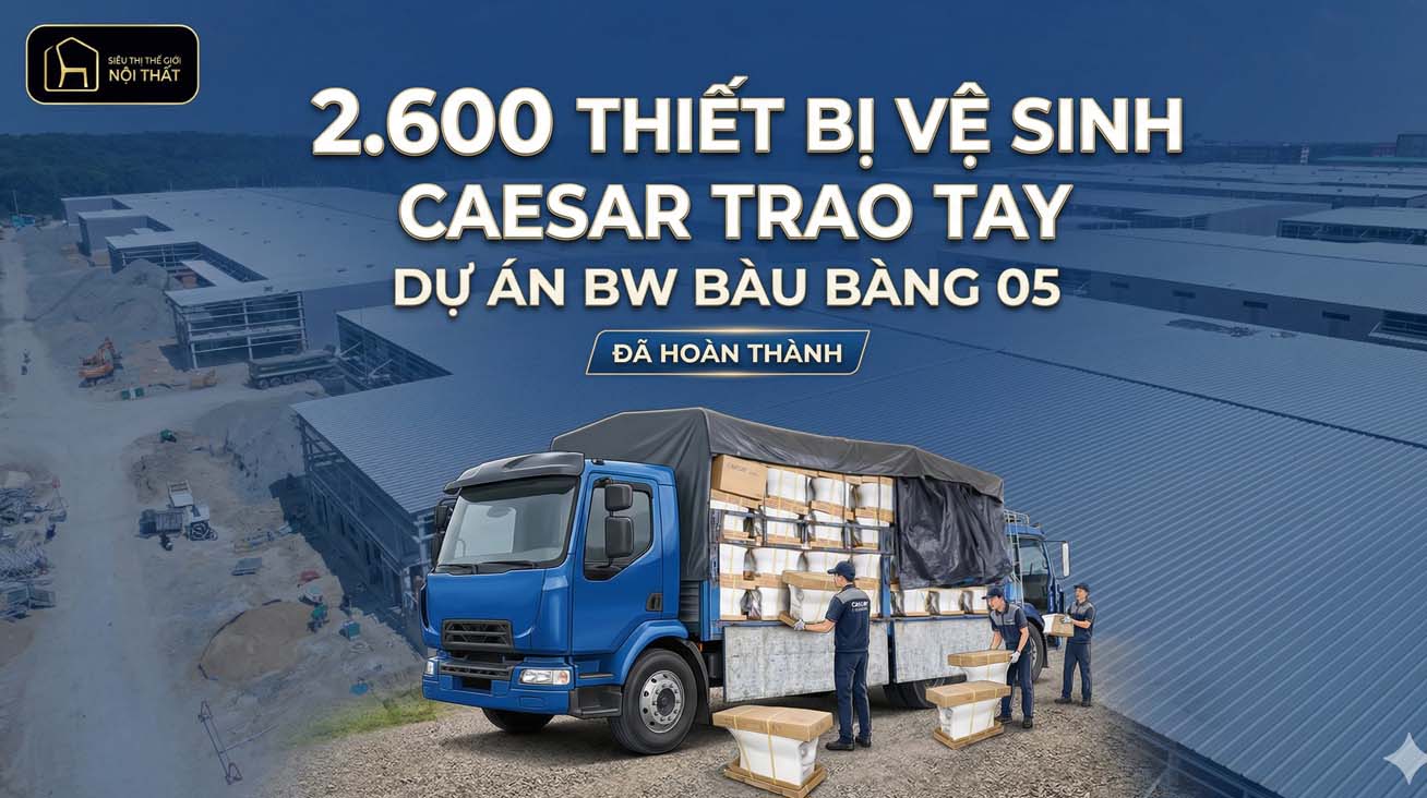 giao Hơn 2.600 thiết bị vệ sinh cho BW Bàu Bàng 05