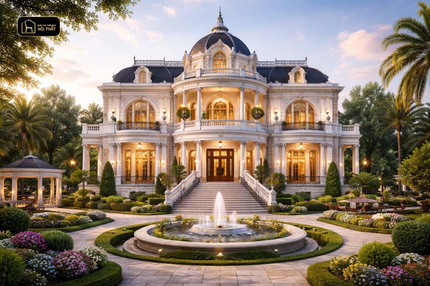 Thi công nội thất biệt thự