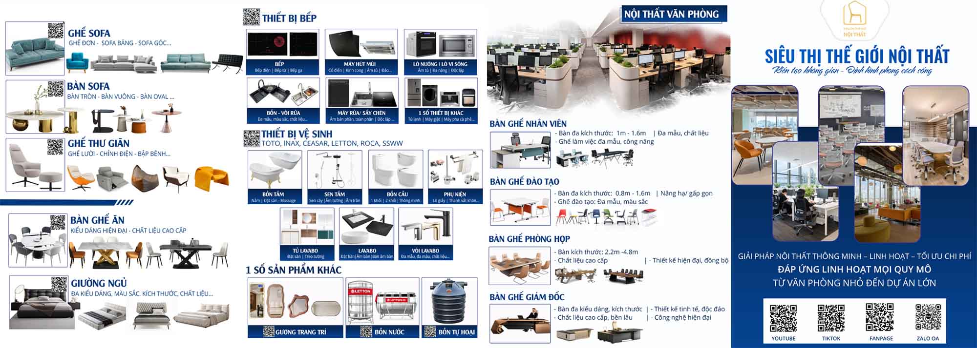 showroom nội thất gần đây