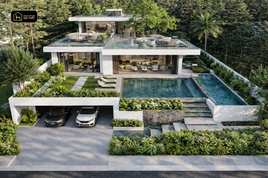 Thi công nội thất biệt thự