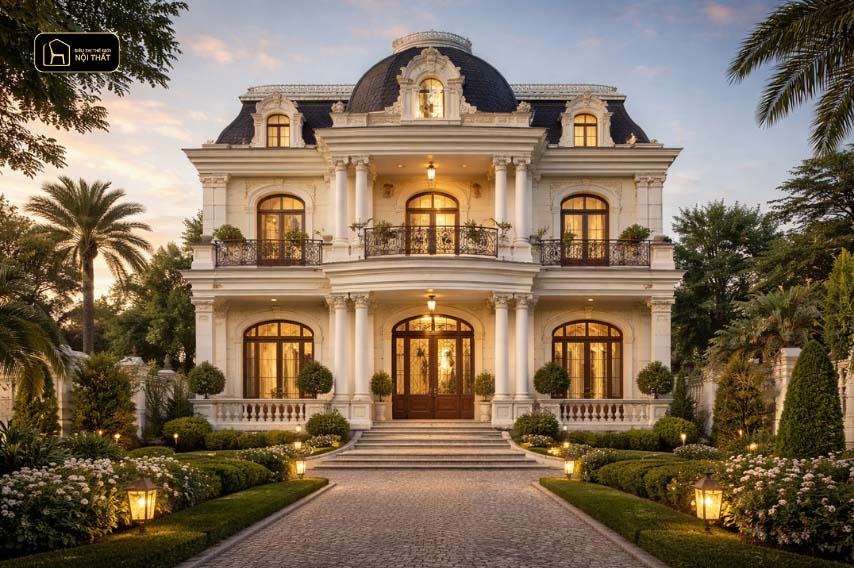 Thi công nội thất biệt thự