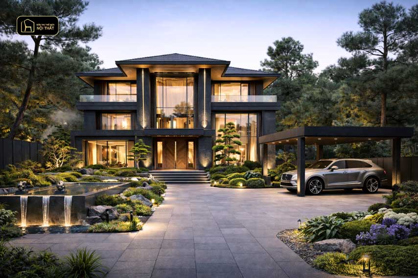 Thi công nội thất biệt thự