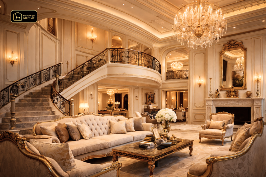 Thi công nội thất biệt thự