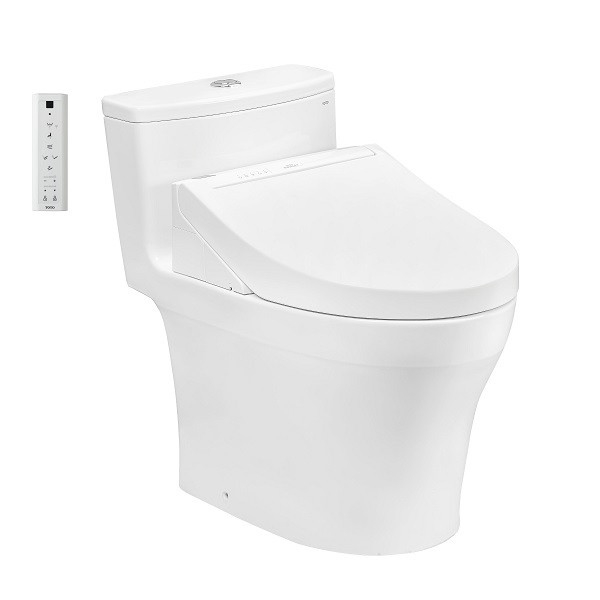 Bàn cầu một khối kèm nắp rửa điện tử WASHLET dòng C5