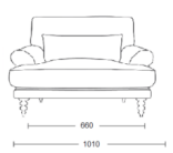 Sofa đơn Maxwell-3MS-1F
