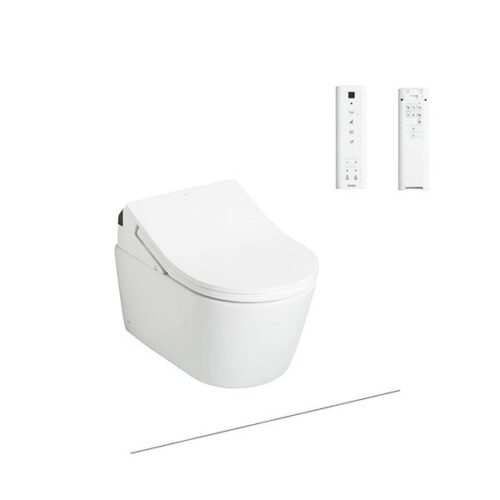 TCF794CZ WH172AT MB175M#SS Bàn cầu treo tường kèm nắp rửa điện tử WASHLET seri RX