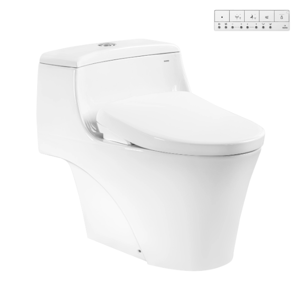 Bàn cầu 1 khối kèm nắp rửa điện tử WASHLET (loại giấu dây) dòng S7 - TCF47360GAA (220V)
