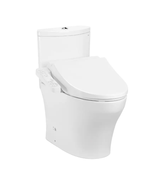 Bàn cầu 2 khối kèm nắp rửa điện tử WASHLET dòng C2 TCF23710AAA