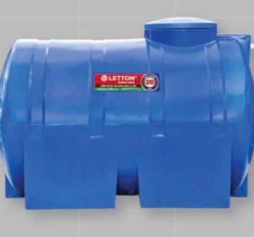 Bồn nhựa 1000 nằm LETTON (HM)