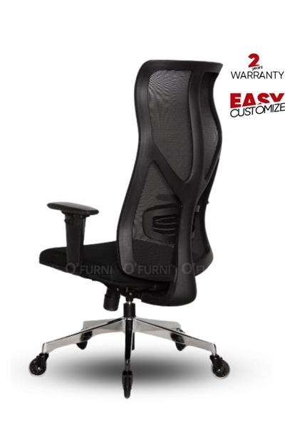 Ghế VP lưng cao, chân xoay, có gác chân Further 99-REST