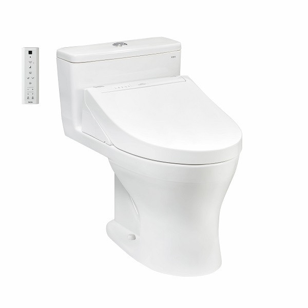 Bàn cầu một khối kèm nắp rửa điện tử WASHLET dòng C5