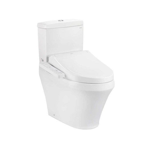 Bàn cầu hai khối, kèm nắp rửa điện tử WASHLET dòng C2
