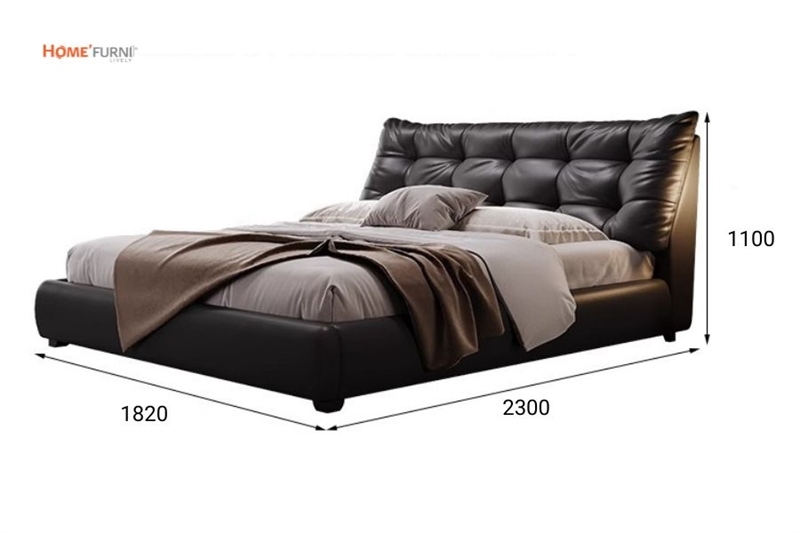 Giường Dolce 8 - dùng nệm 1,6m