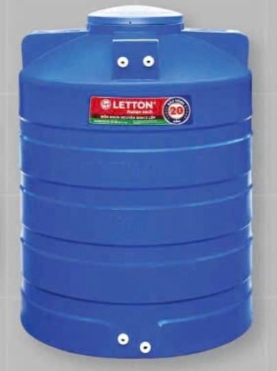 Bồn nhựa 5000 Đứng LETTON (CT)