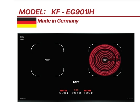 Bếp 1 từ 1 điện KF - EG901IH
