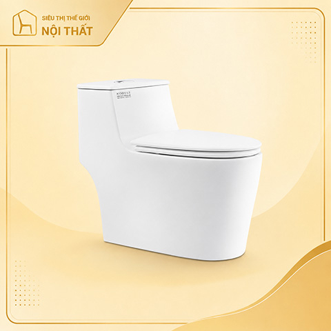 Bồn cầu 1 khối Letton Luxury LKX 116