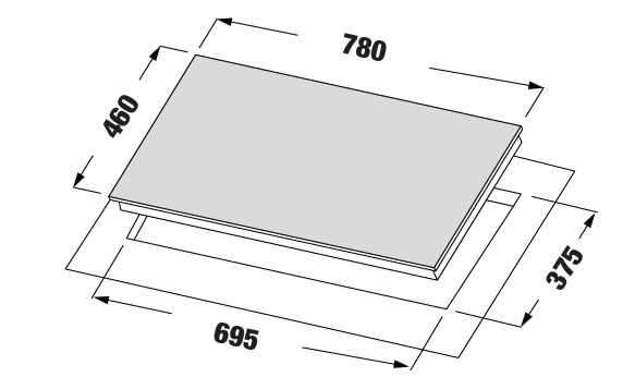 Bếp gas âm 2 lò KF - 312 - Ảnh 2